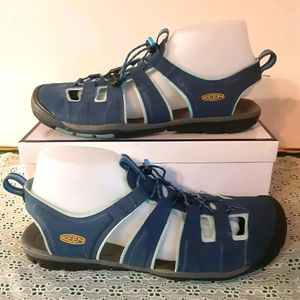KEEN Wmns Sz 10.5 Clearwater Blue Sport Sandal